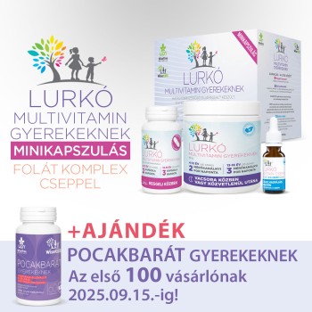 WTN Lurkó Multivitamin Gyerekeknek - minikapszulás