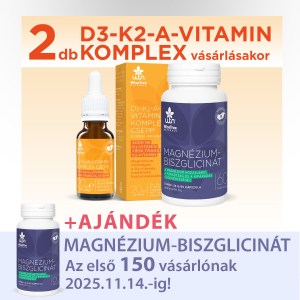 WTN D3- K2- A-vitamin komplex (Magnézium-biszglicináttal)