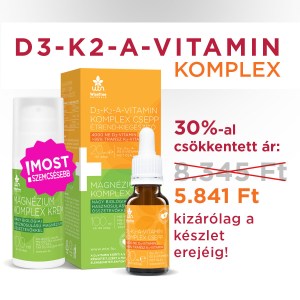 WTN D3- K2- A-vitamin komplex szemcsés magnézium krémmel