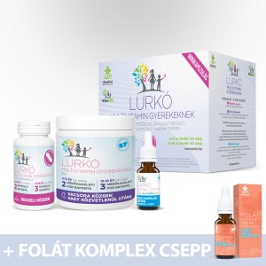 Lurkó Multivitamin Gyerekeknek - minikapszulás