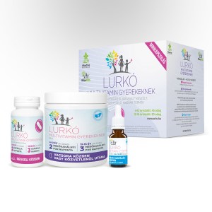 Lurkó Multivitamin Gyerekeknek - minikapszulás