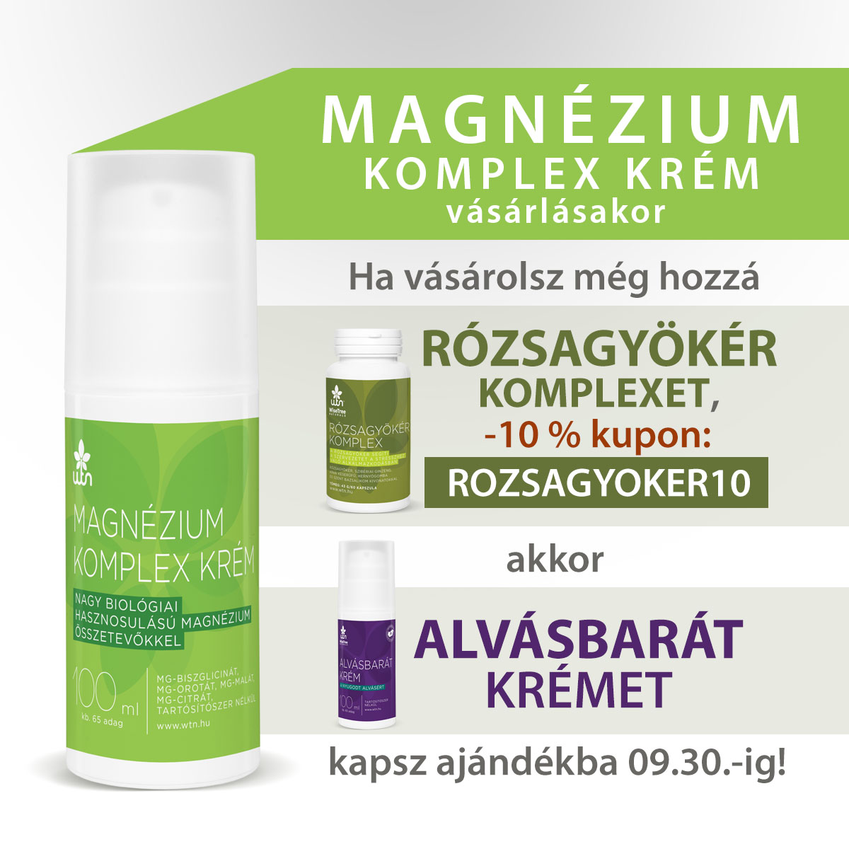 WTN Magnézium komplex krém